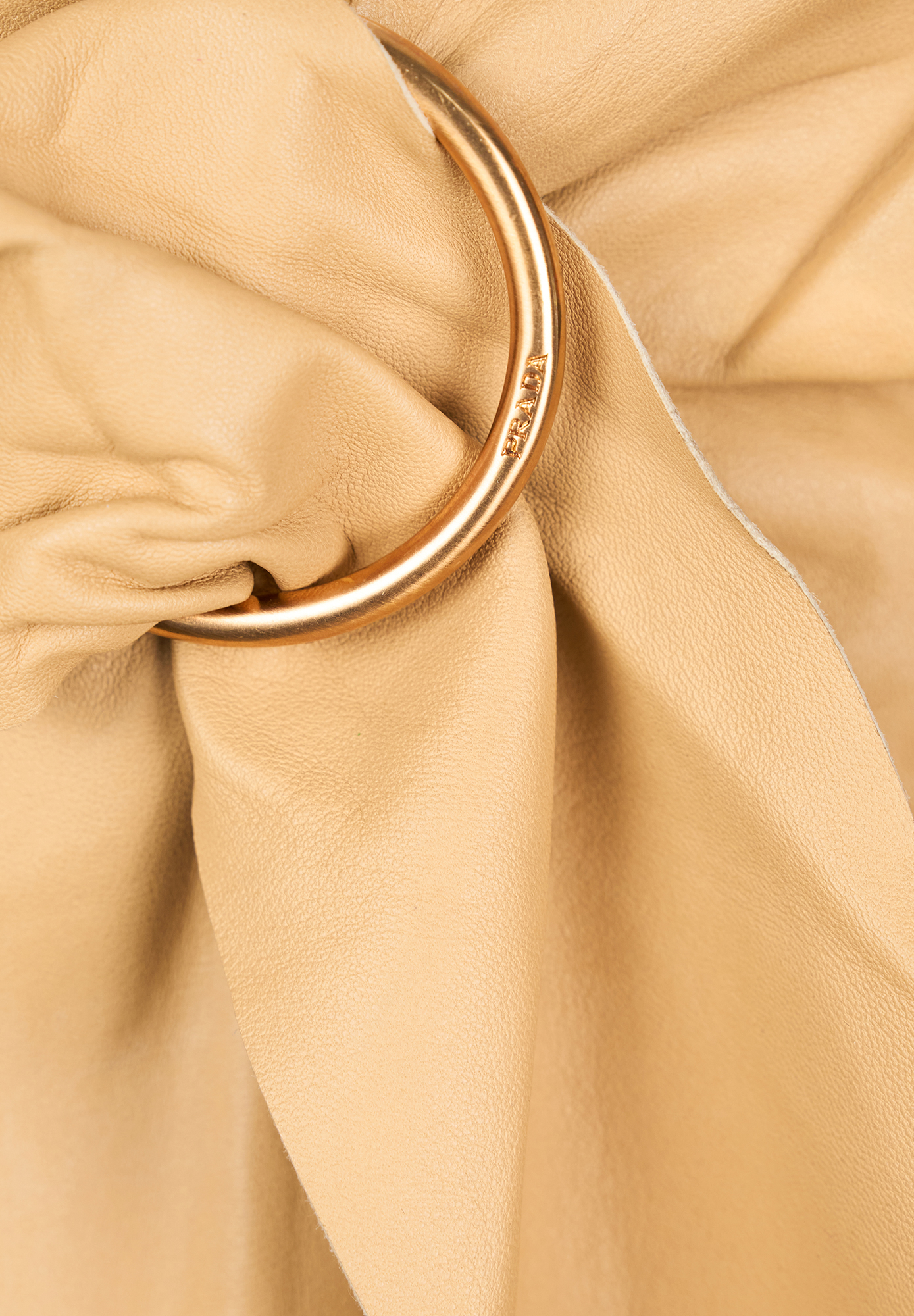 Prada Beige Leather Dress