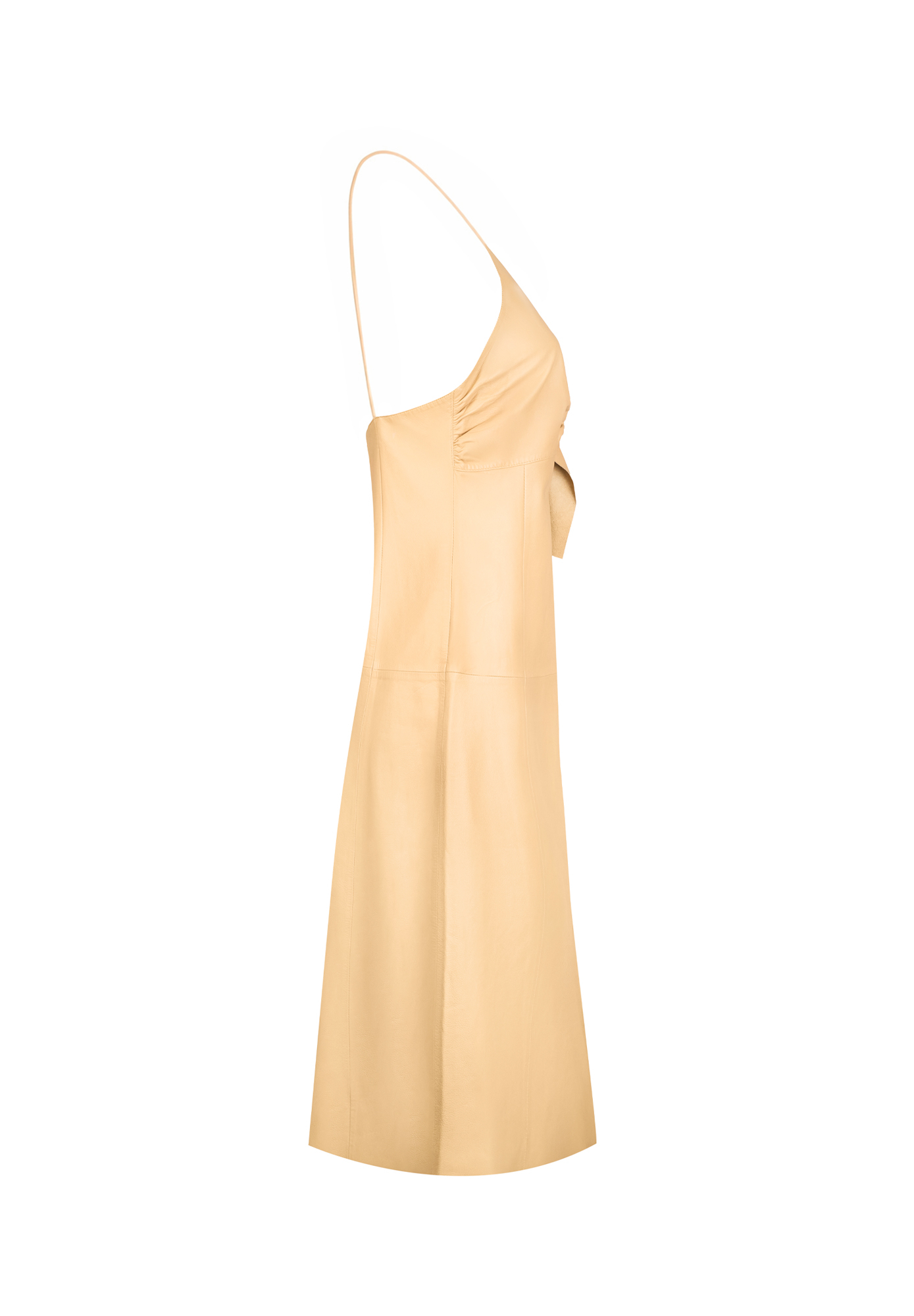 Prada Beige Leather Dress