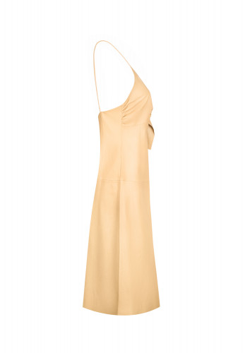 prada leather dress Prada Reversible Leather Mini Dress, $1,834 | NET-A-PORTER.COM