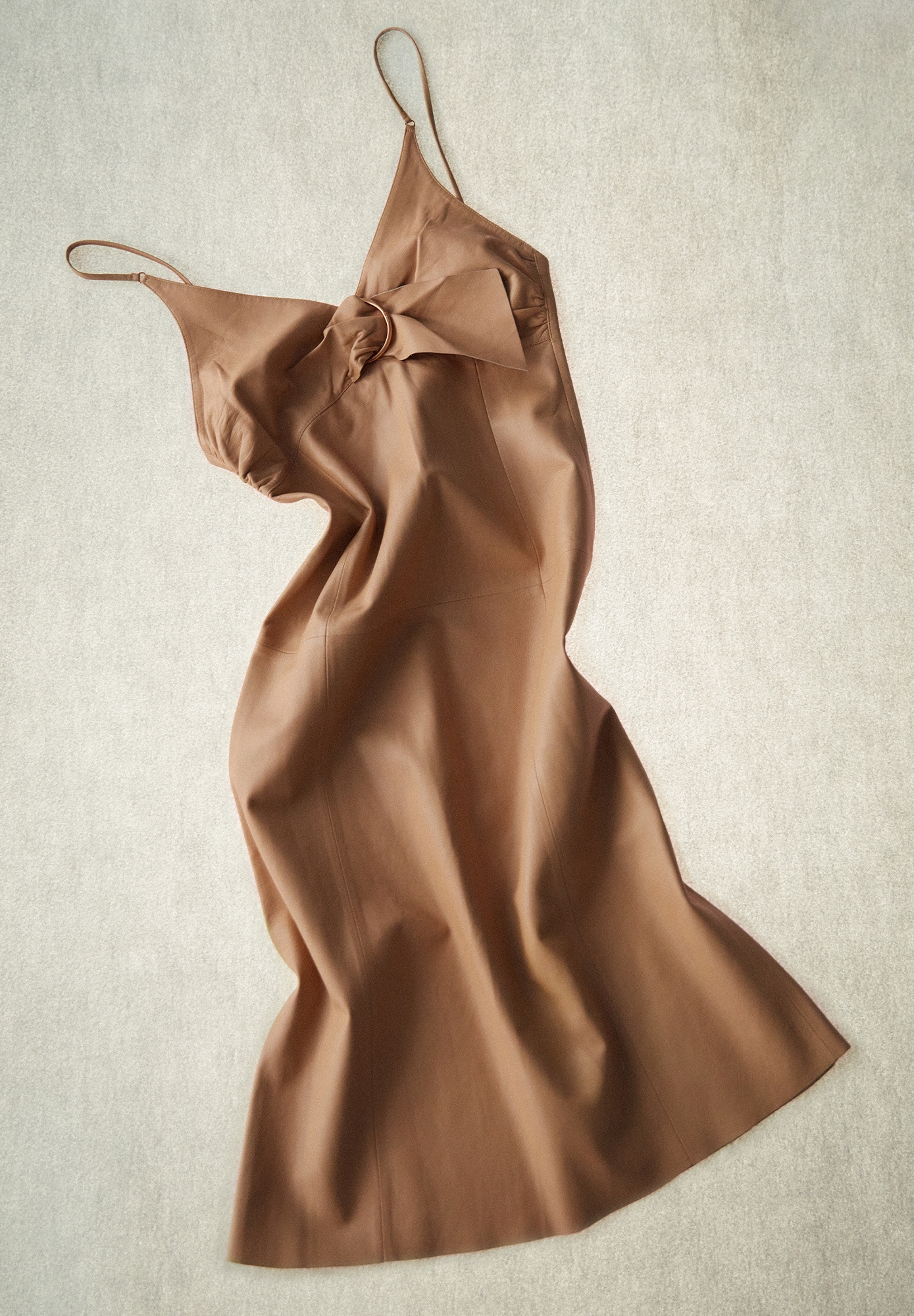 Prada Beige Leather Dress