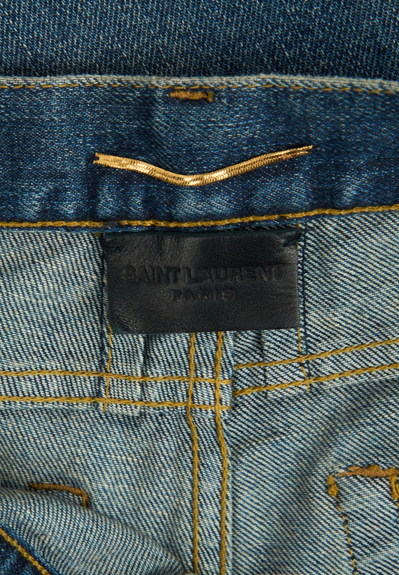 Saint Laurent Blue-Gray Jeans