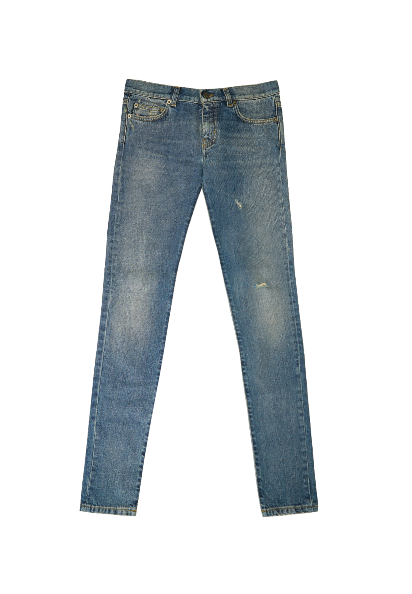 Saint Laurent Blue-Gray Jeans