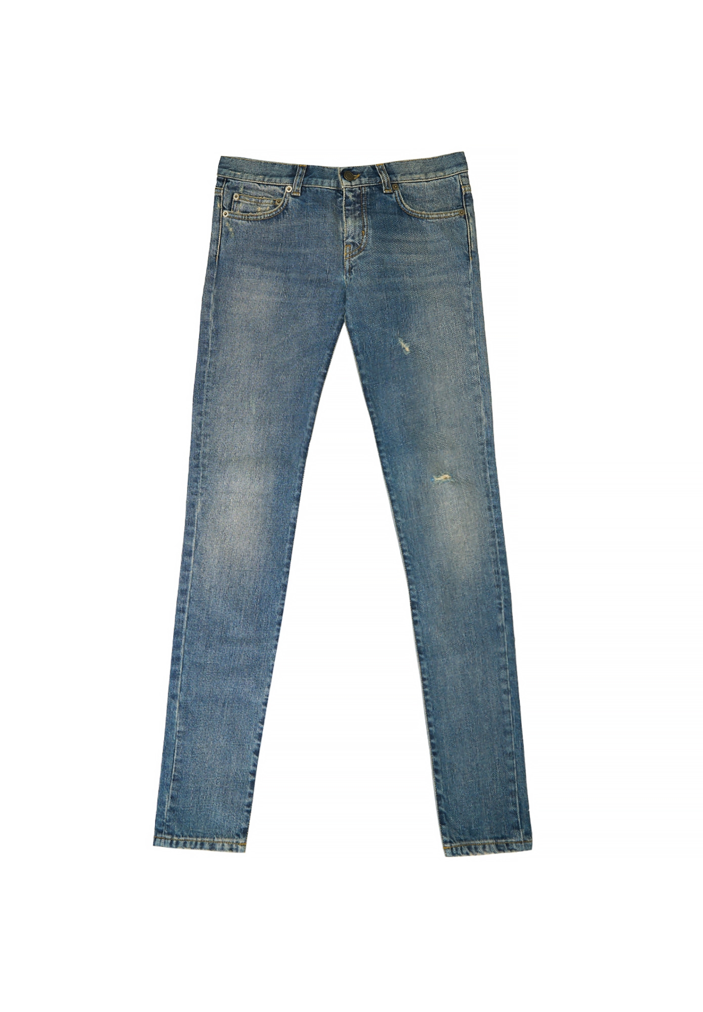 Saint Laurent Blue-Gray Jeans