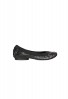 Chanel Embossed Ballet Flats