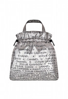 Chanel Unlimited Silver Nylon 31 Rue Cambon Tote Bag