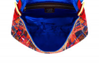 Fendi Plaid Beaded Baguette Bag