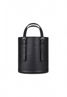 Louis Vuitton Noir Epi Bucket PM Bag