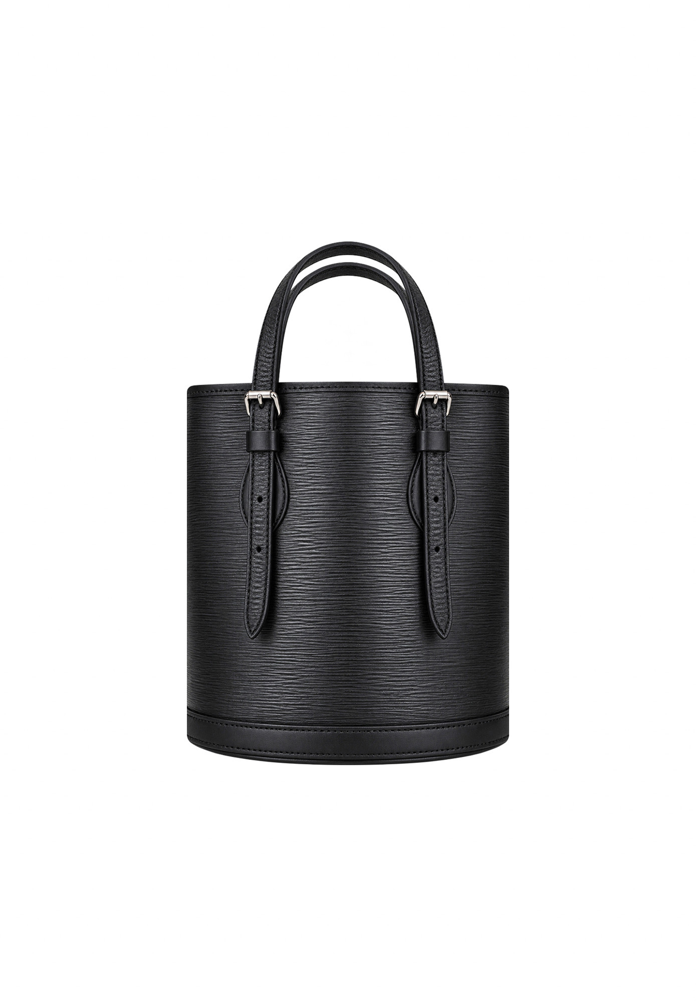 Louis Vuitton Noir Epi Bucket PM Bag