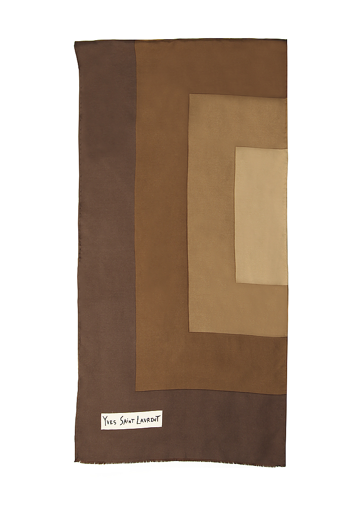 Yves Saint Laurent Silk Scarf
