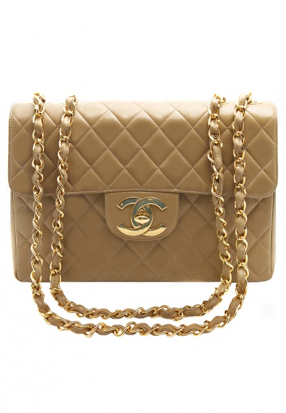 Chanel Jumbo Beige Bag