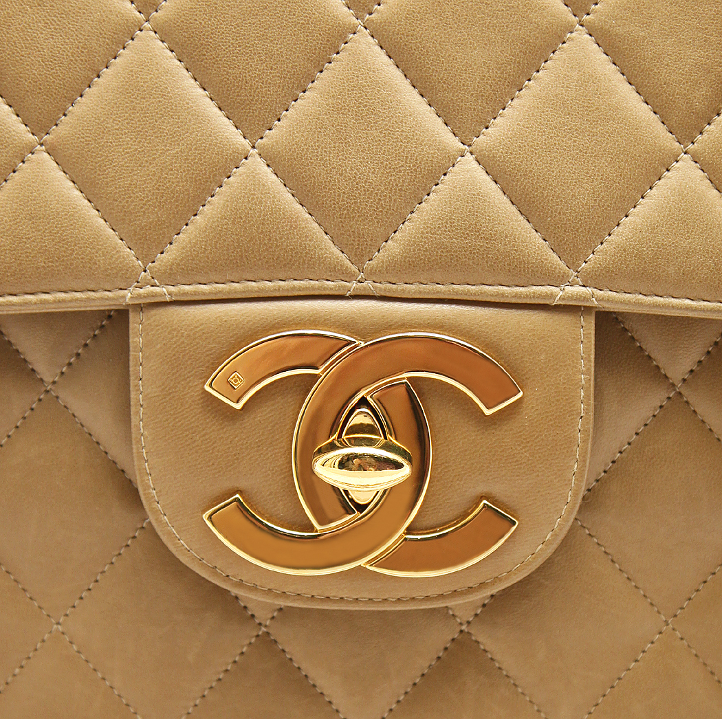 Chanel Jumbo Beige Bag