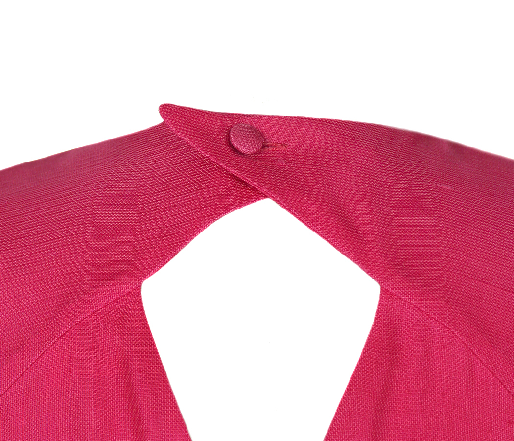 Guy Laroche Couture Hot Pink Dress