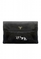 Prada Ombre Patent Leather Clutch