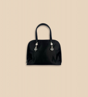 Escada Black Satin Bag