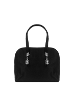 Escada Black Satin Bag