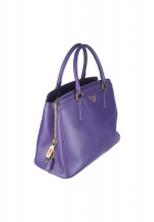 Purple Prada Parabole Tote bag 