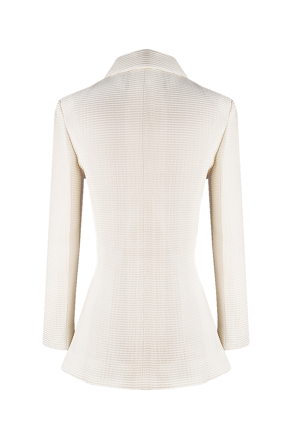 Chanel White Jacket With Pearls