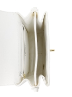 Chanel White Quilted Bag