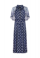 Chanel Silk Polka Dot Dress