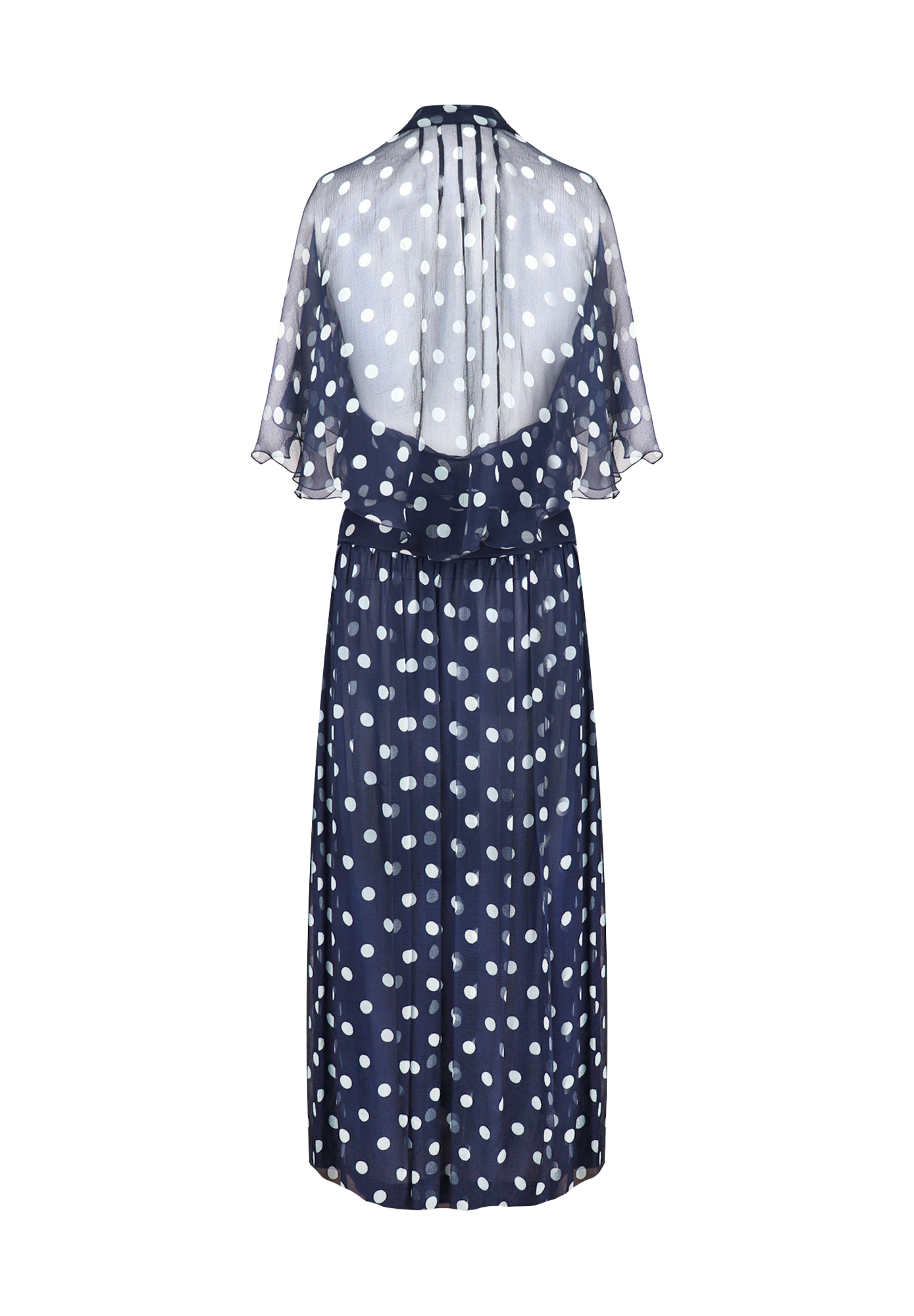 Chanel Silk Polka Dot Dress