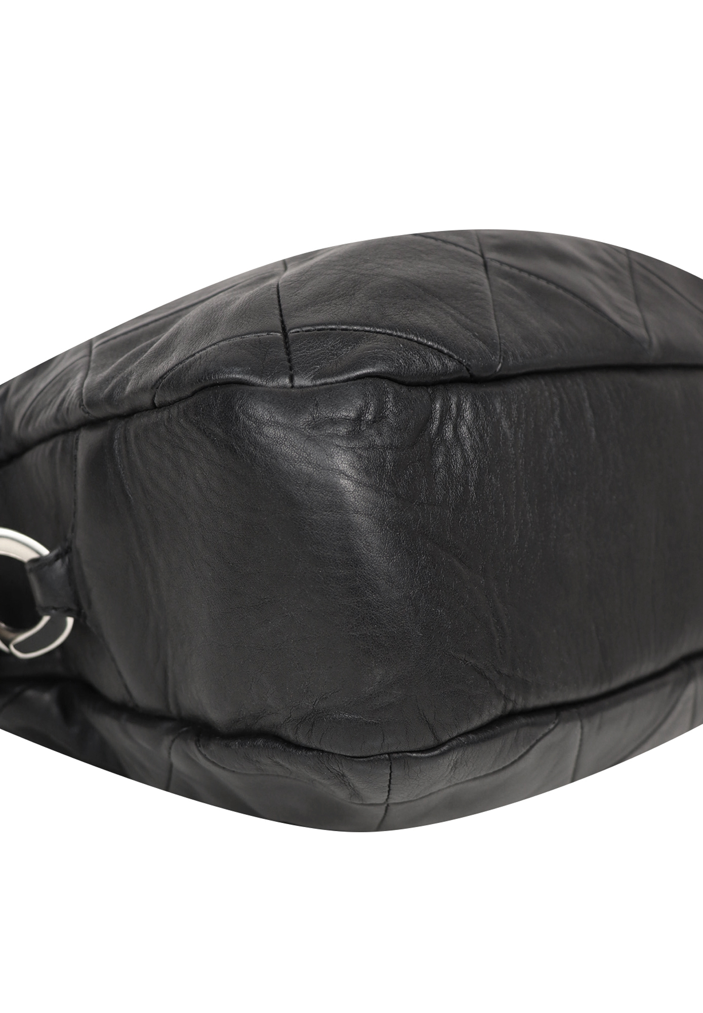 Chanel Black Quilted Calfskin Chain Tote Bag