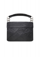 Chanel Black Quilted Calfskin Chain Tote Bag