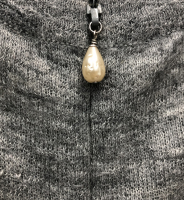 Chanel Grey Cashmere Dress