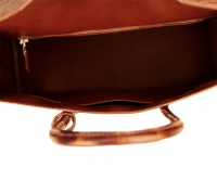 Hermès Birkin 35 Miel Porosus Crocodile Bag