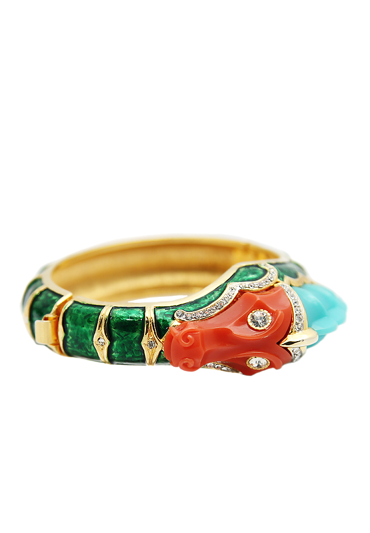 Hattie Carnegie Dragon Bracelet