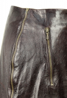 Christian Dior Leather Skirt