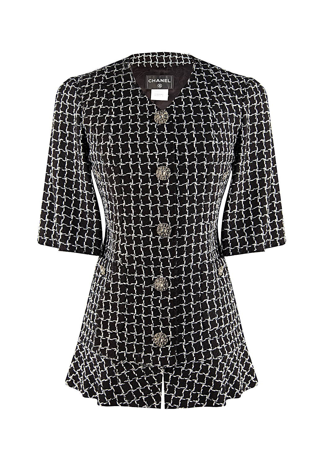 Chanel Chequered Tweed Jacket