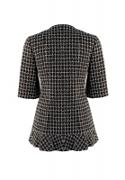 Chanel Chequered Tweed Jacket