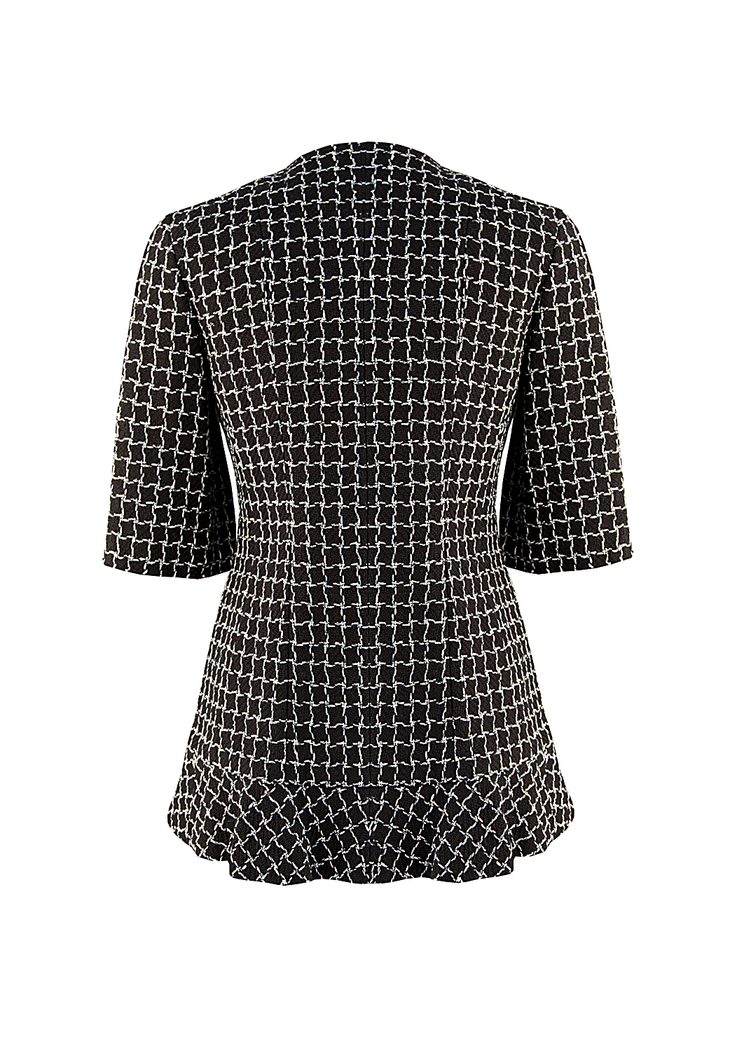 Chanel Chequered Tweed Jacket