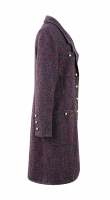 Chanel Violet Tweed Coat 