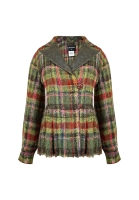 Chanel Checkered Mohair Jacket