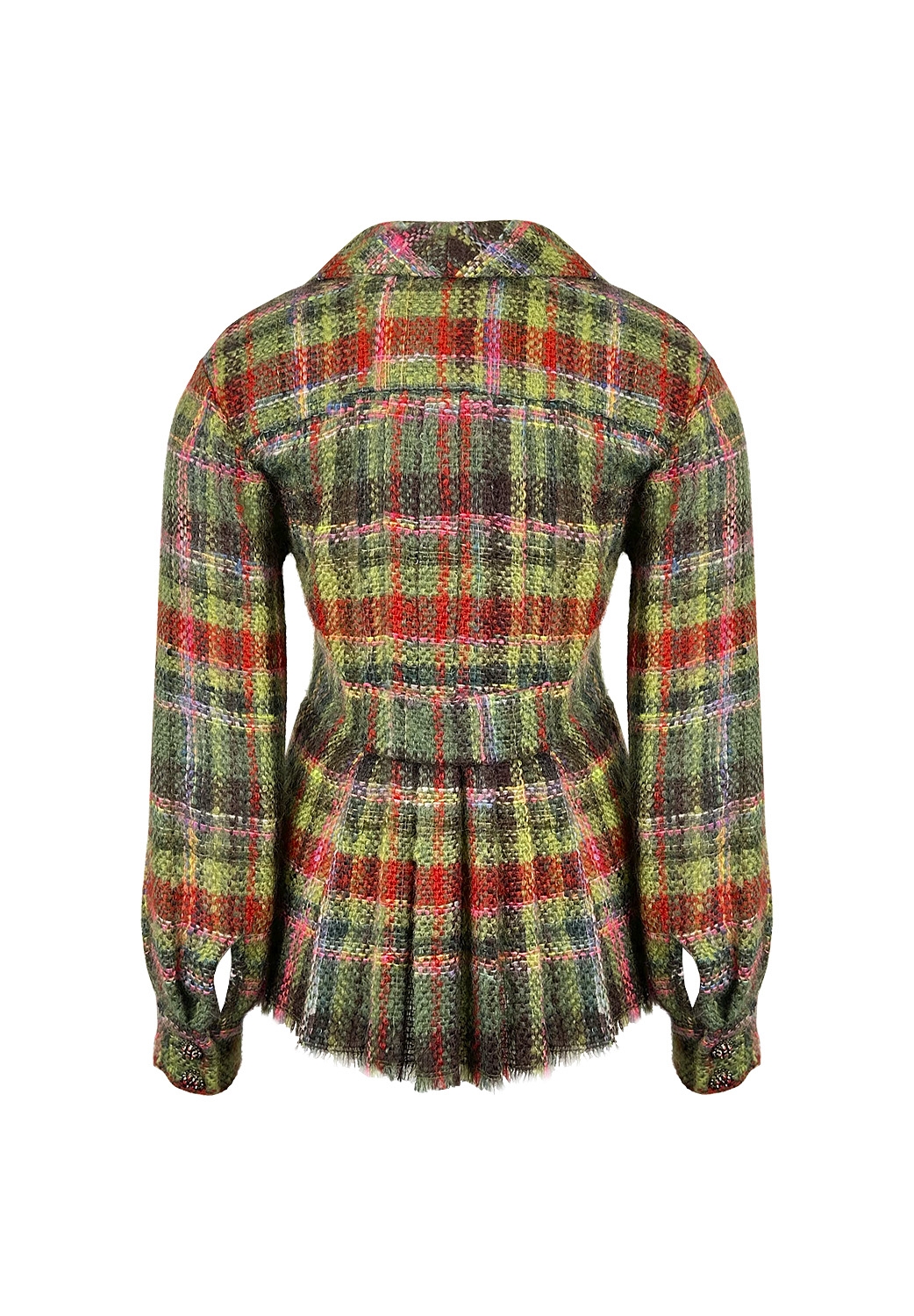 Chanel Checkered Mohair Jacket