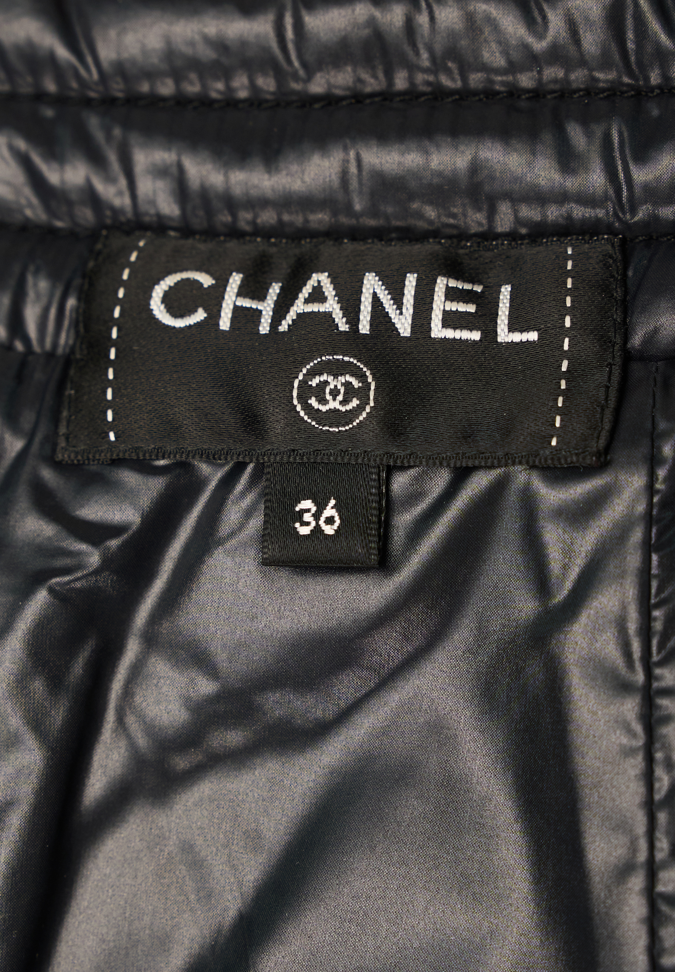 Camellia-Quilted Chanel Skirt