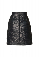 Camellia-Quilted Chanel Skirt