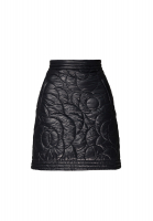 Camellia-Quilted Chanel Skirt
