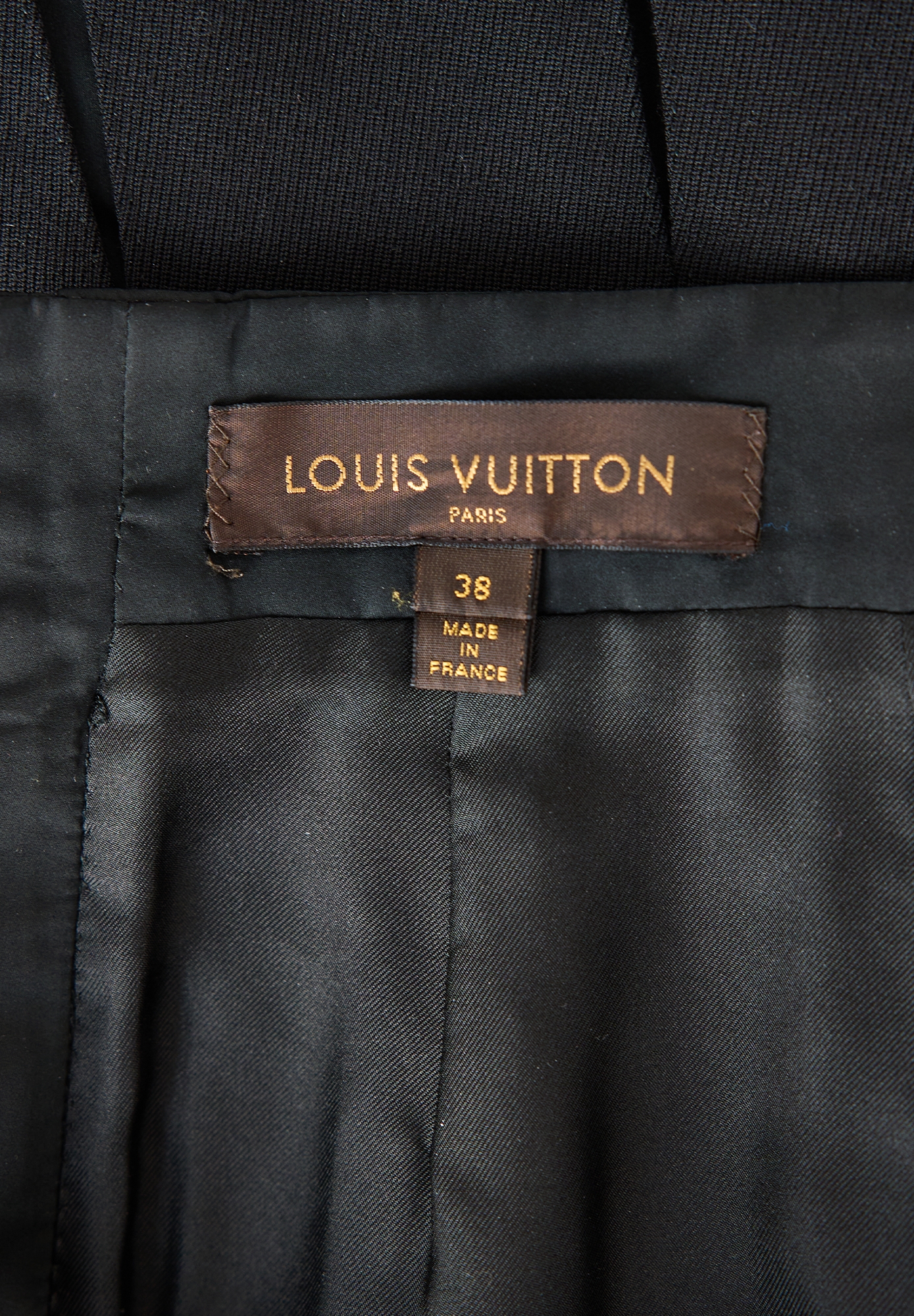 Louis Vuitton Black Skirt