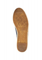 Chanel Navy Blue Espadrilles With Logo