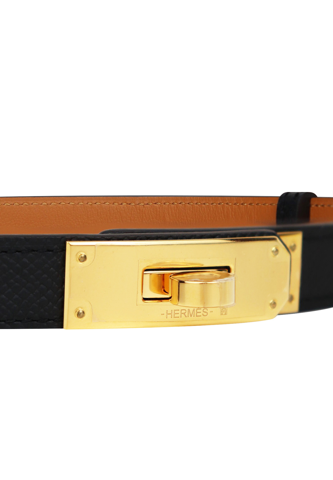 Hermès Kelly 18 Noir Epsom Belt