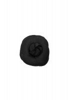 Chanel Black Mini Camelia Brooch