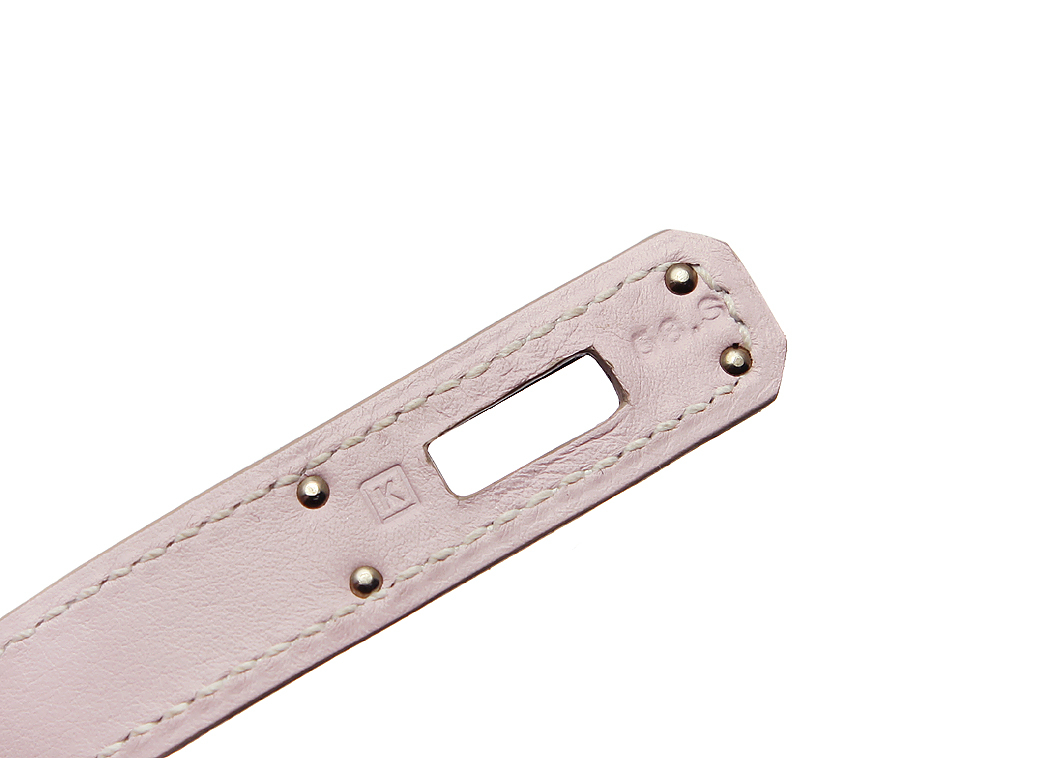 Hermès Rose Dragee Kelly Cut Bag