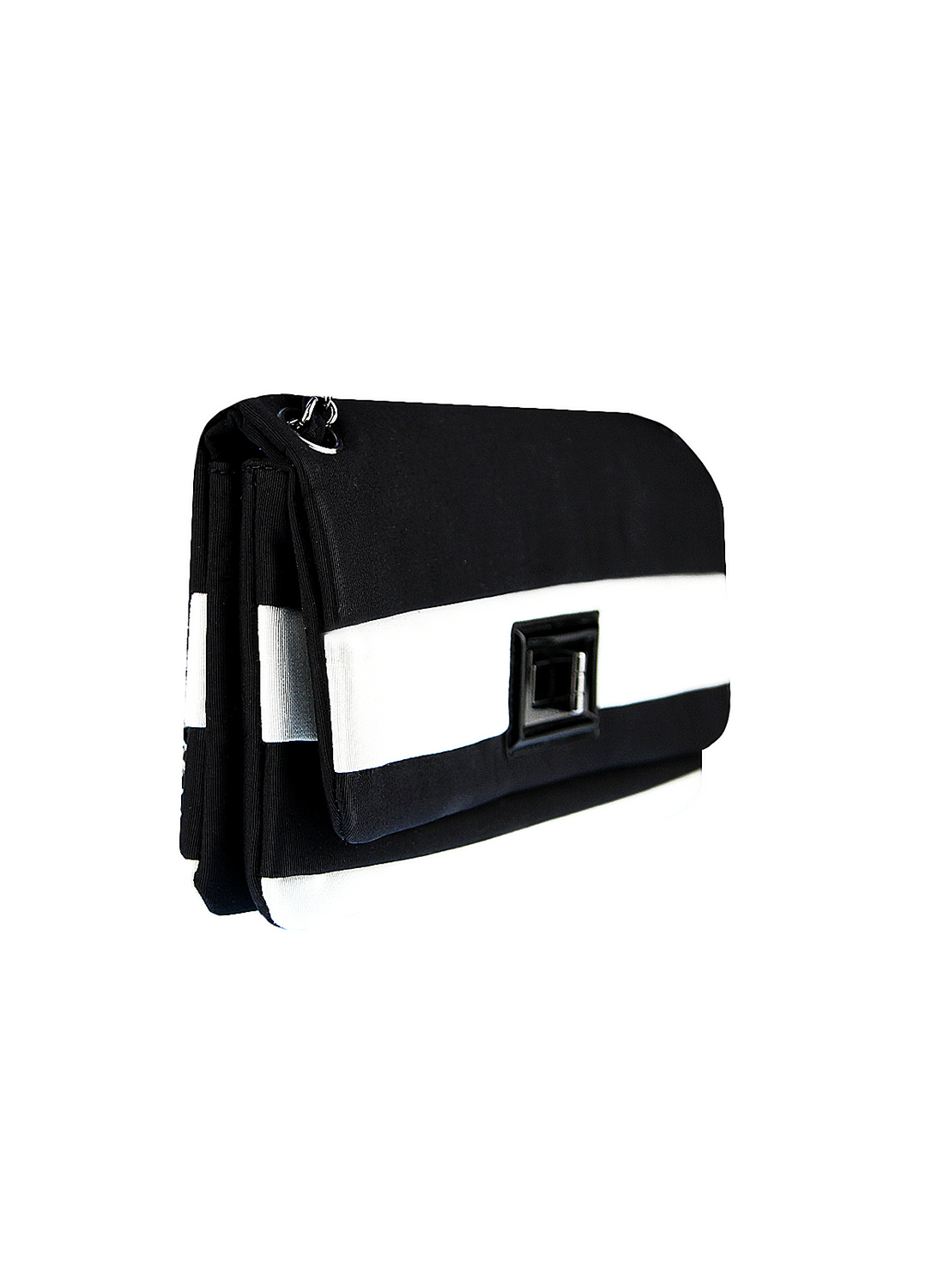 Chanel Black And White Bag 