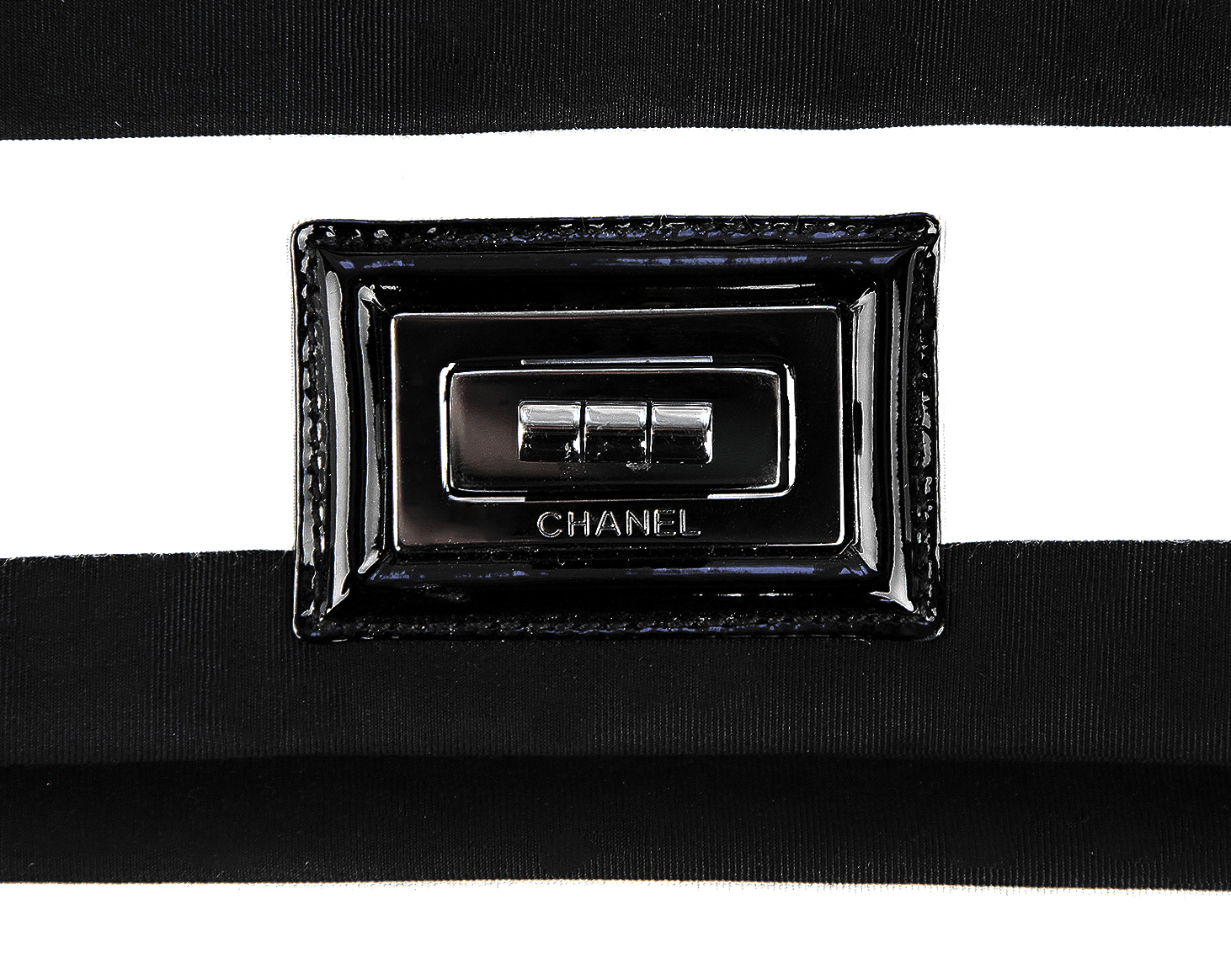 Chanel Black And White Bag 
