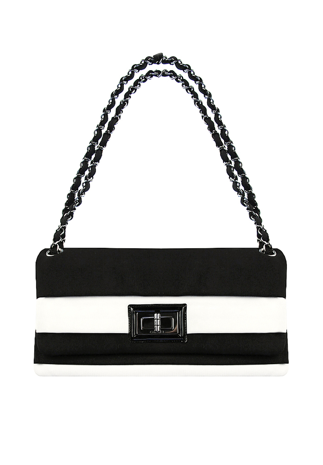 Chanel Black And White Bag 