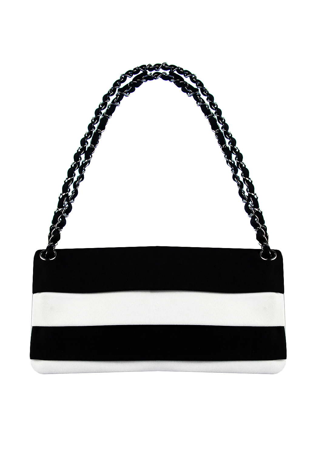 Chanel Black And White Bag 