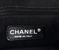 Chanel Black And White Bag 