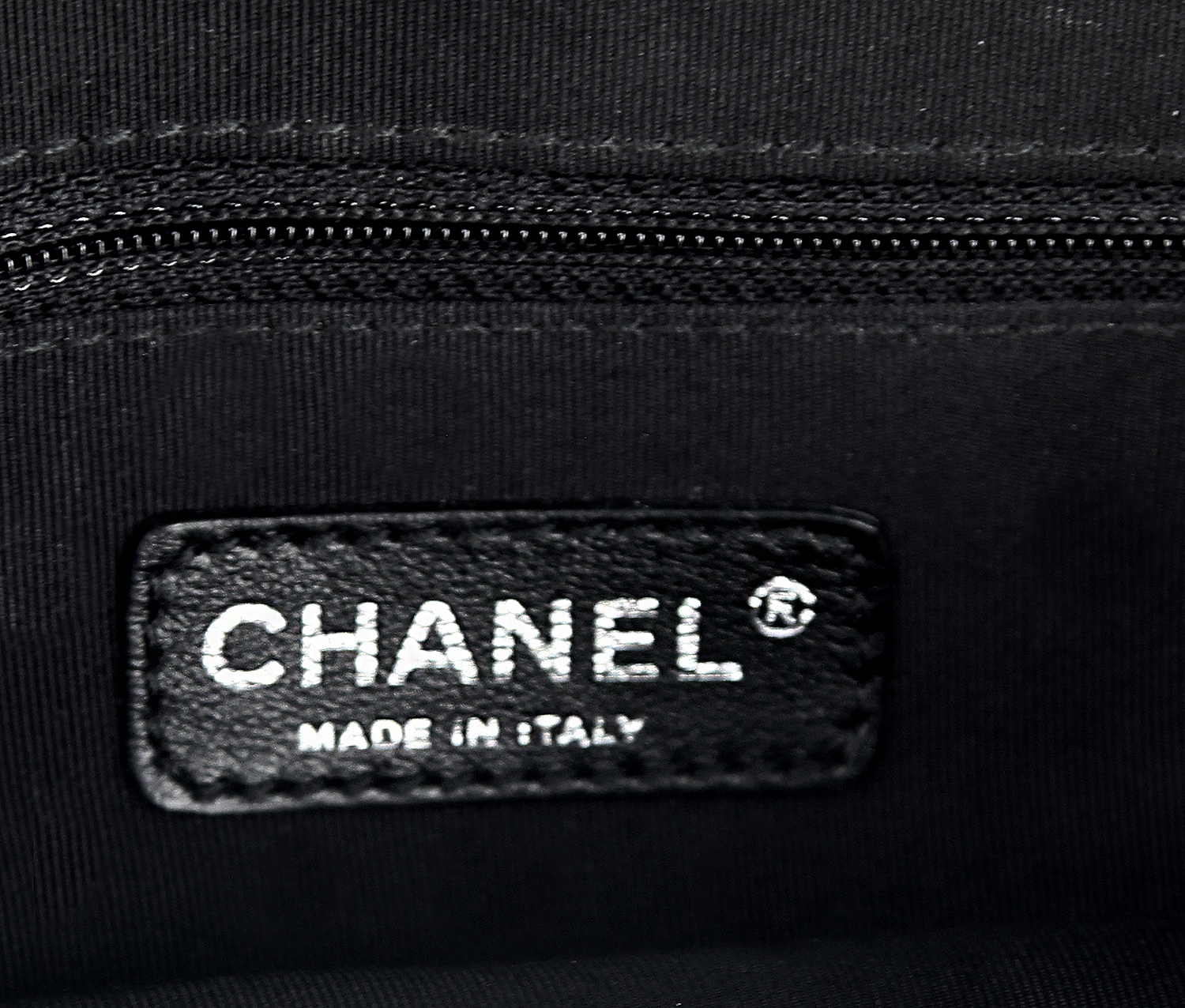 Chanel Black And White Bag 